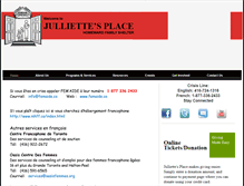 Tablet Screenshot of julliettesplace.org